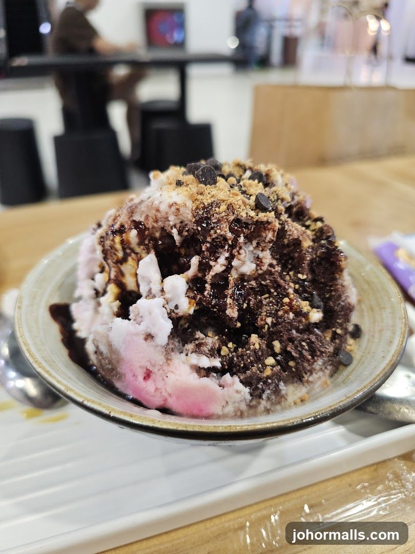 Dessert with Chocolate and Nuts
