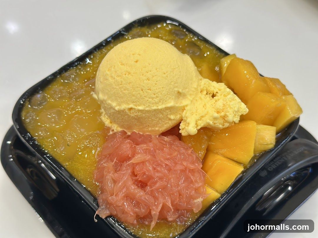 Mango Pomelo Ice Dessert