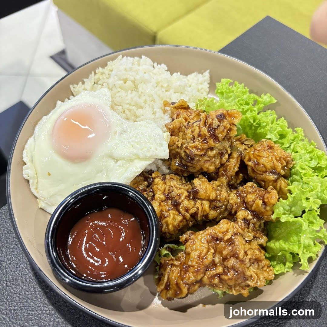 Fried Chicken Rice Bowl