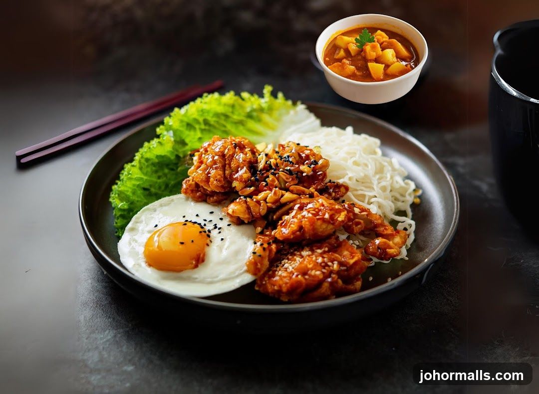 Korean Fried Chicken Plate