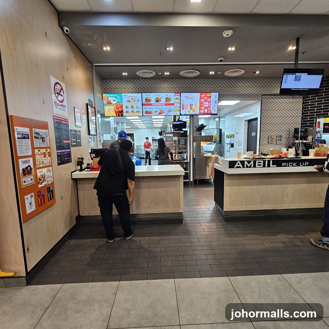 Fast Food Restaurant Interior