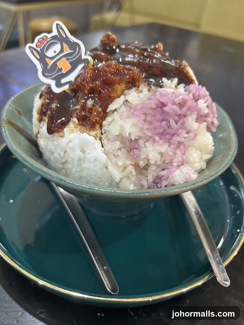 Dessert with Topping