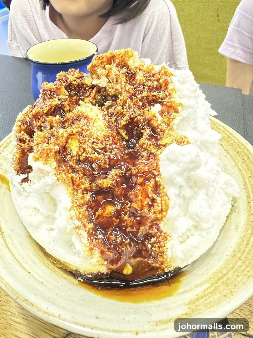 Shaved Ice Dessert