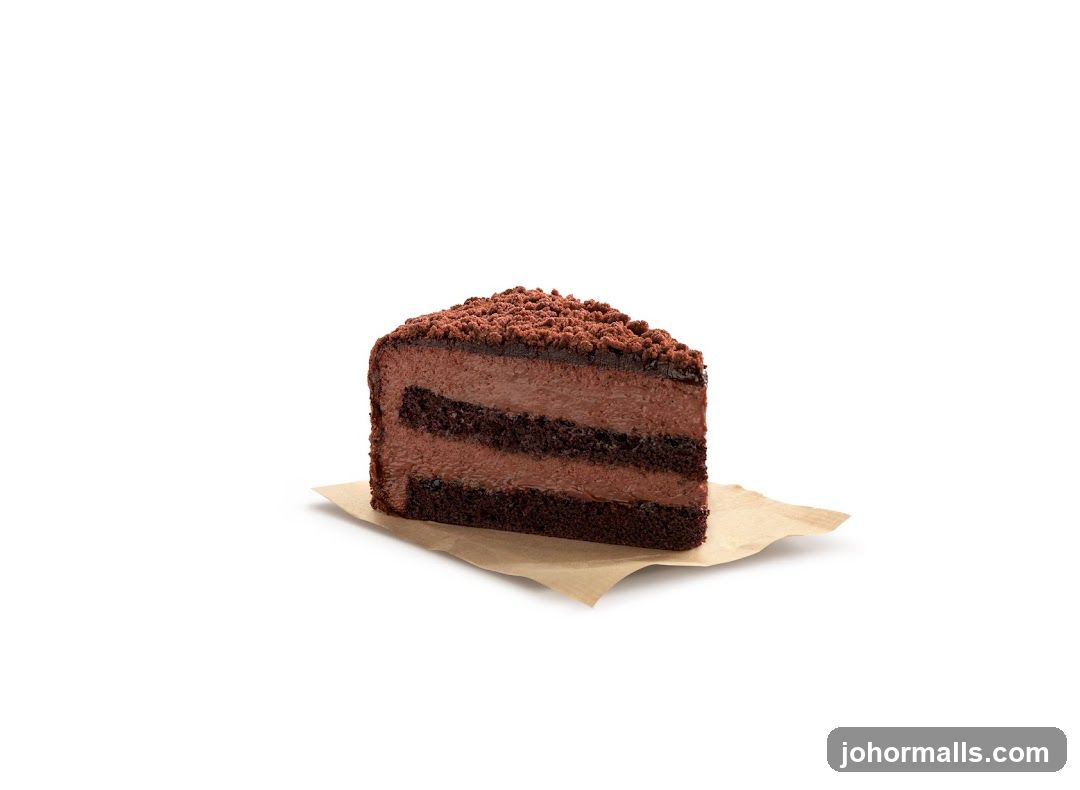Slice of Chocolate Cake