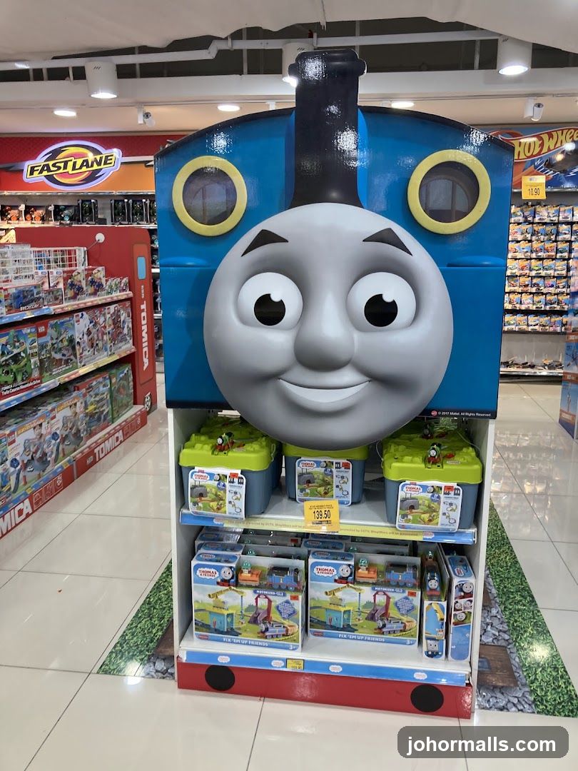Thomas the Tank Engine Toy Display