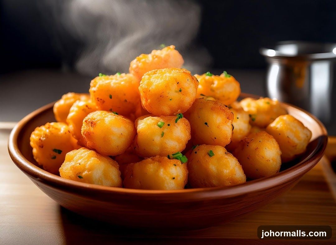 Steaming Tater Tots