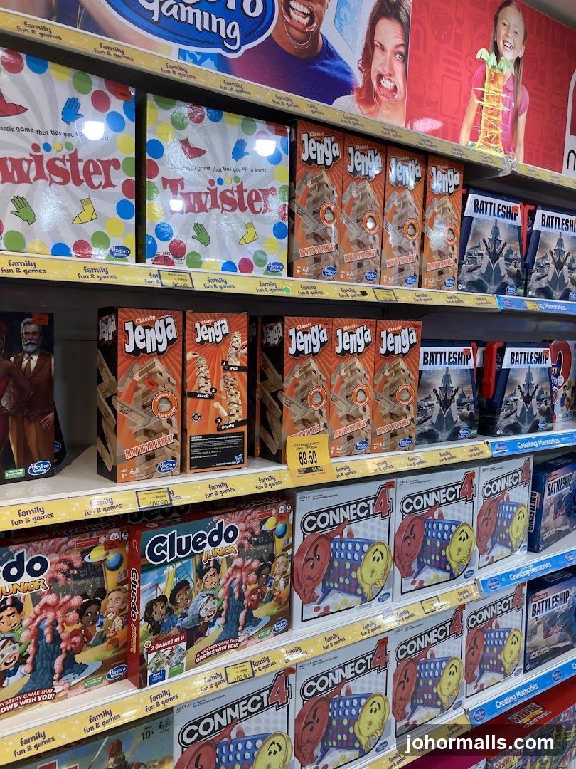 Board Games on Shelves