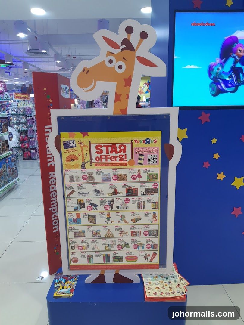 Toys R Us Star Offers Display