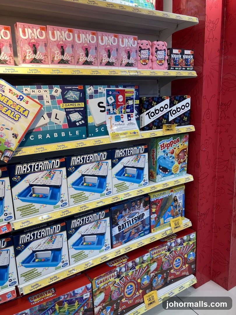 Board Games Display