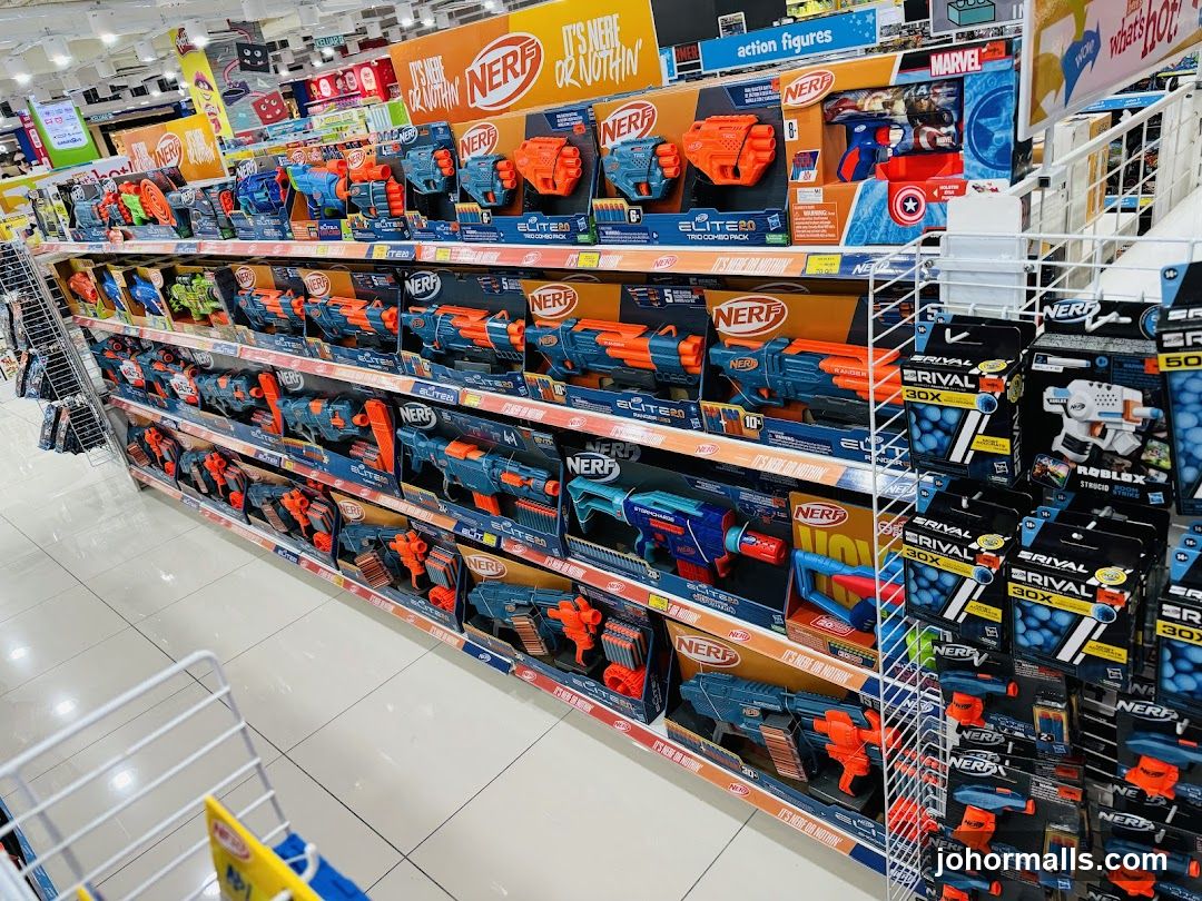 Nerf Toy Guns Display