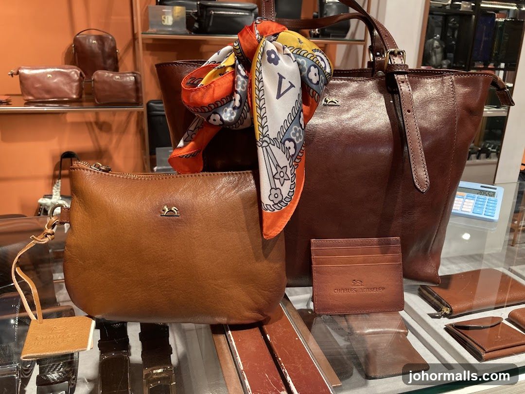 Leather Goods Display
