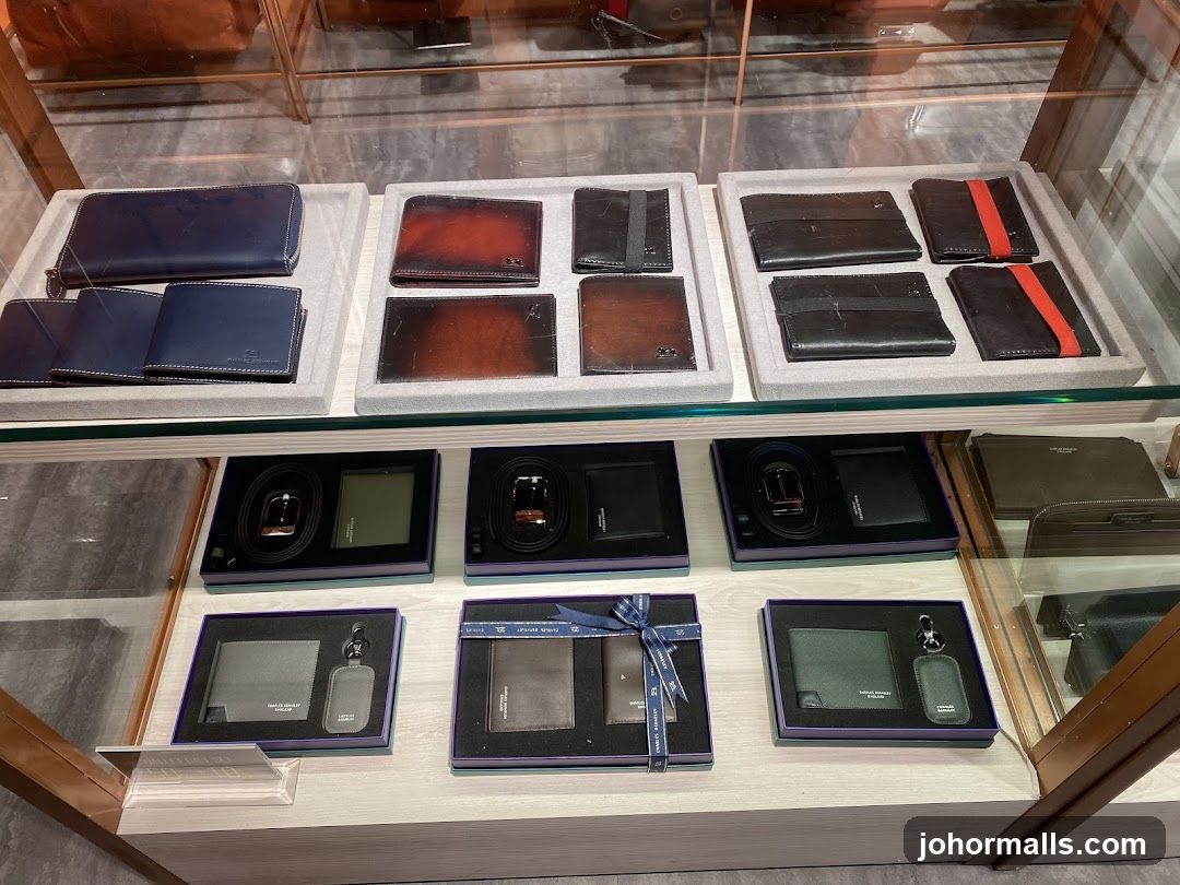 Leather Goods Display