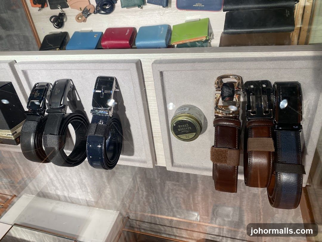 Belts and Leather Care Products