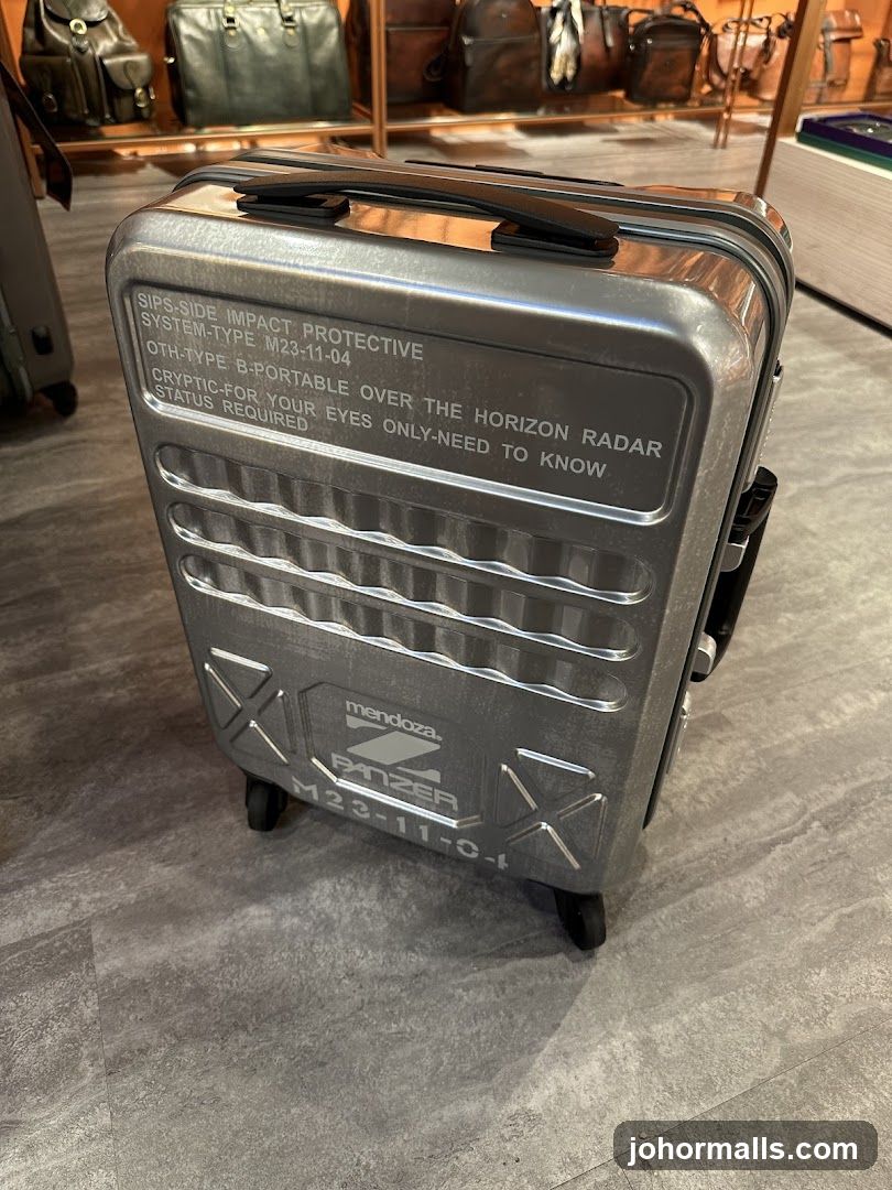 Silver Luggage