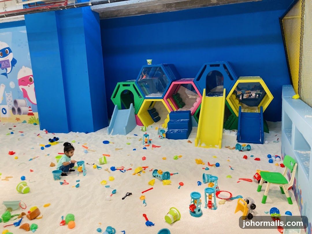 Indoor Playground with Ball Pit and Slides