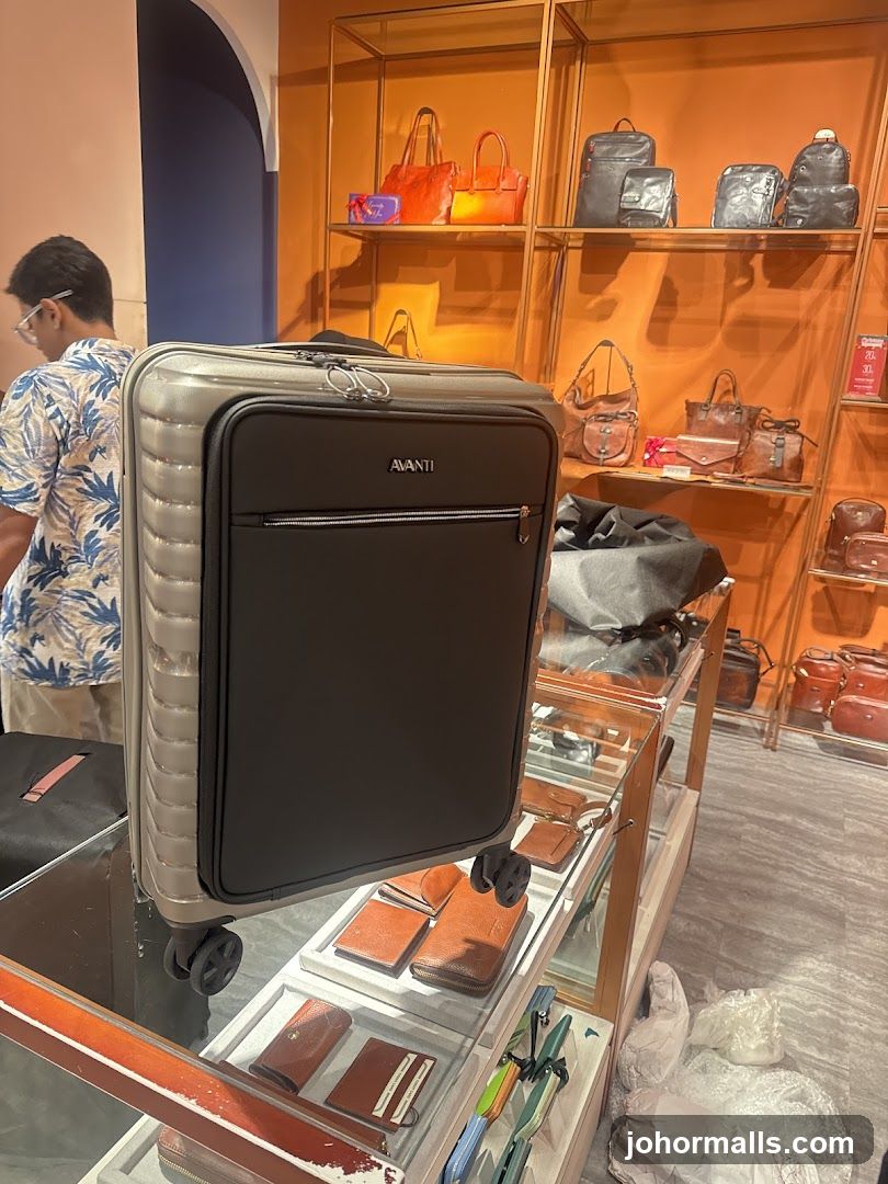 Luggage and Accessories Display