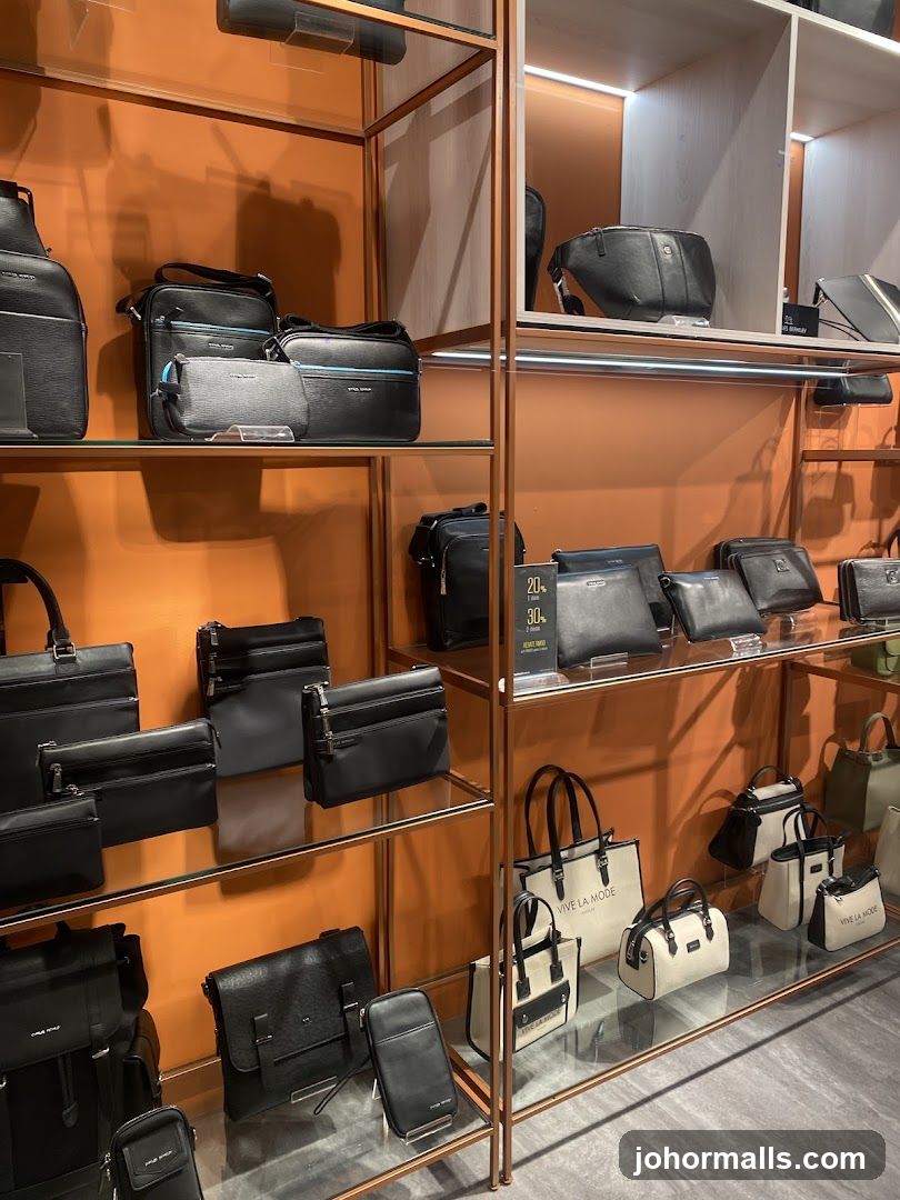 Bags on Display