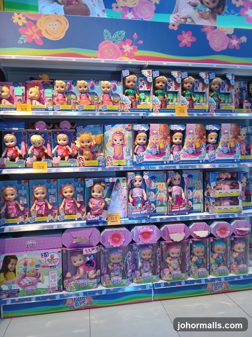 Baby Alive Dolls Display