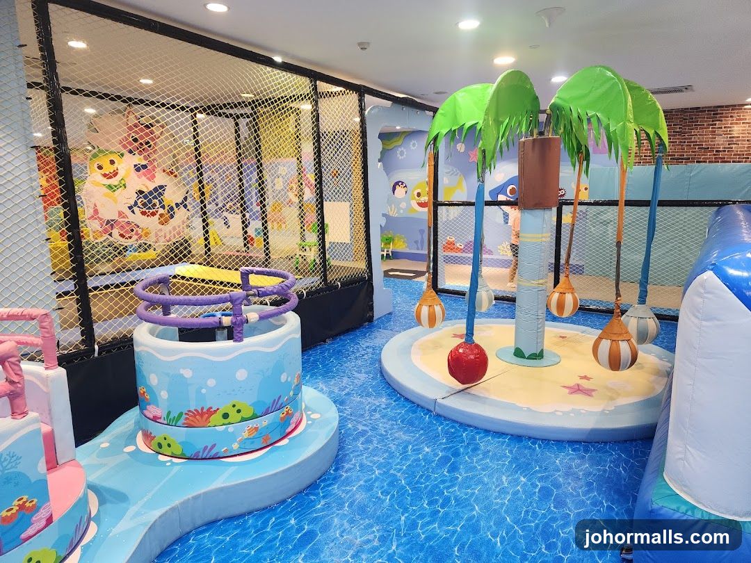 Indoor Playground with Baby Shark Theme