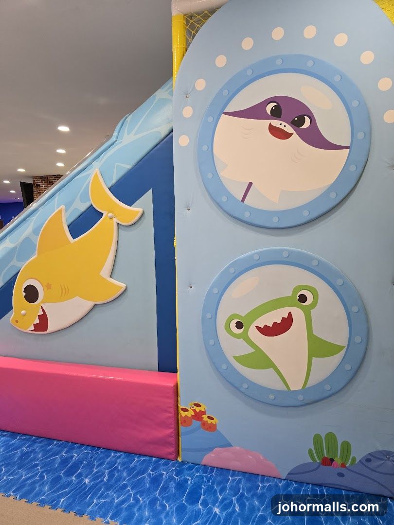 Children's Play Area with Baby Shark Theme