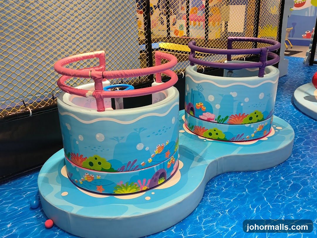 Children's Play Area with Underwater Theme