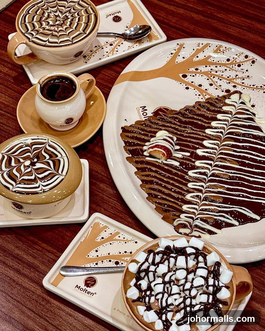 Dessert Platter and Drinks
