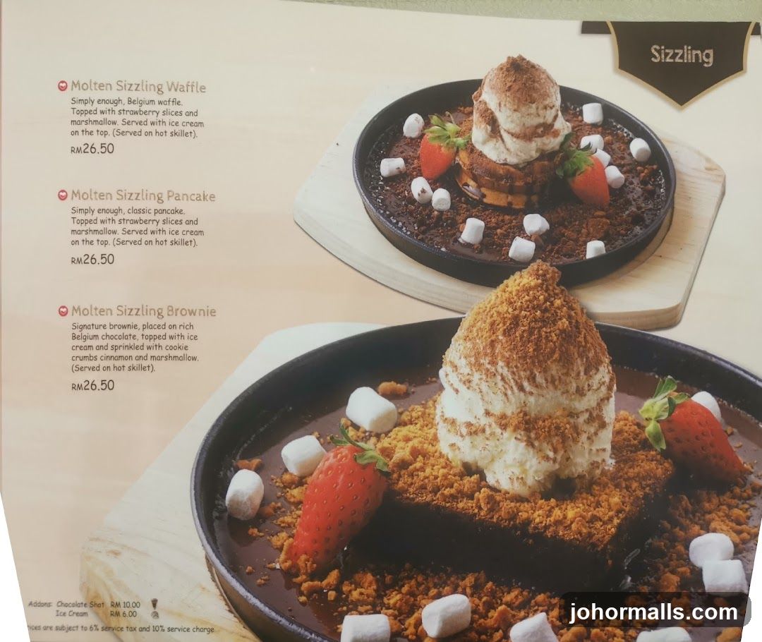 Sizzling Desserts