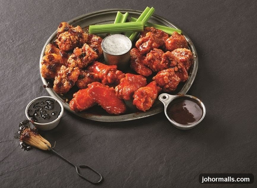 Assorted Chicken Wings Platter