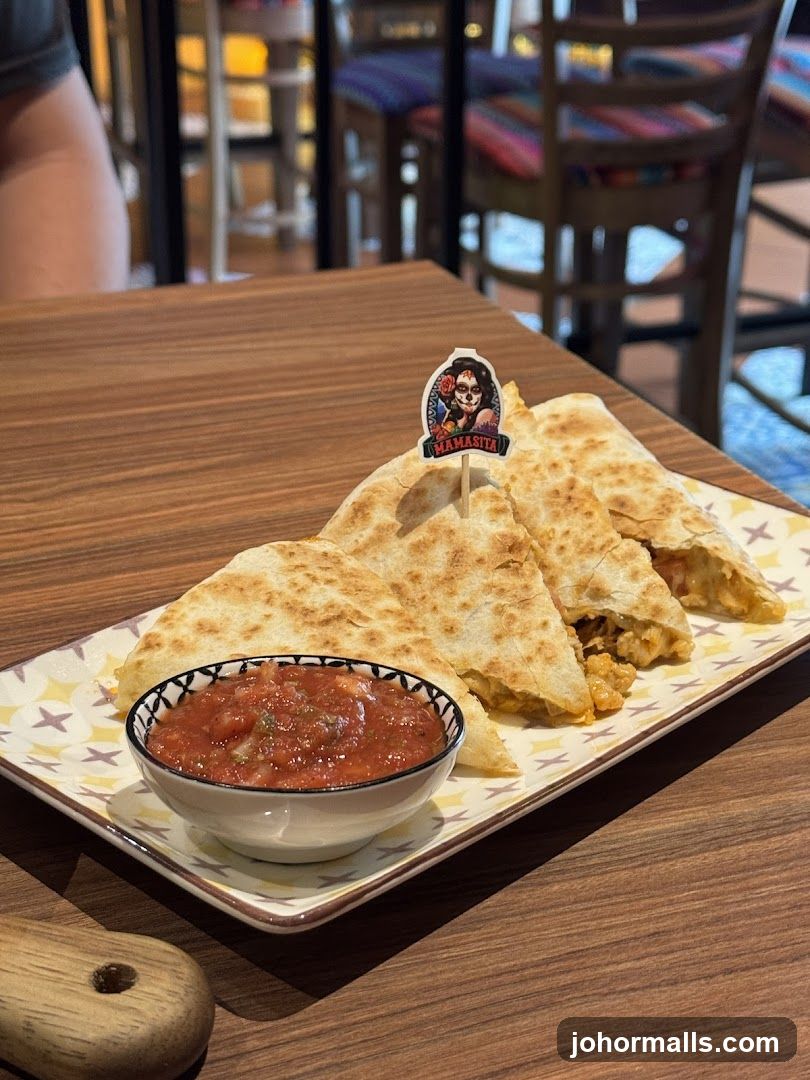 Quesadillas with Salsa