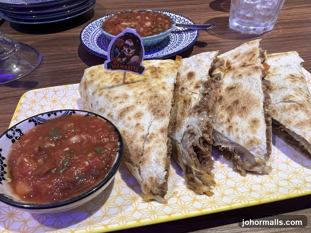 Quesadillas with Salsa