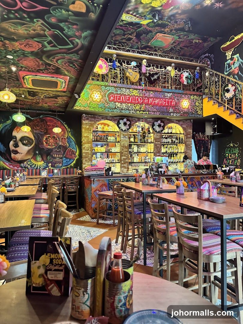 Vibrant Mexican Restaurant Interior