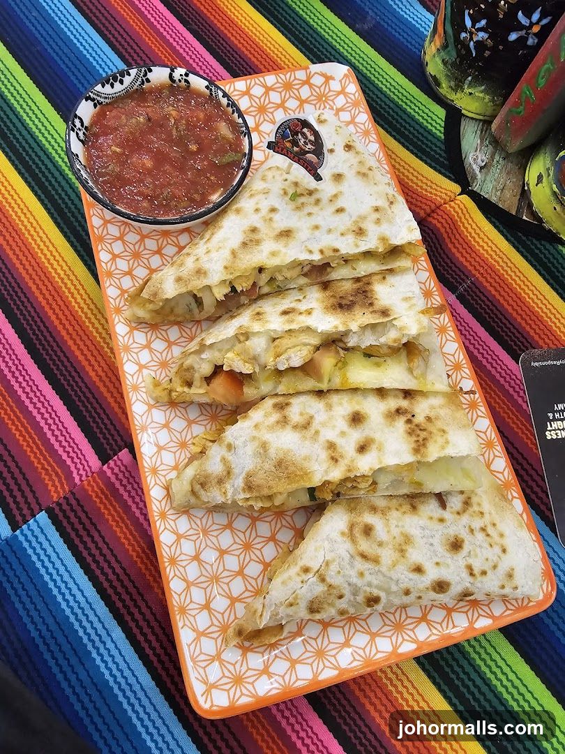 Quesadillas with Salsa
