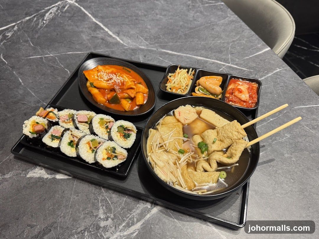 Korean Food Platter