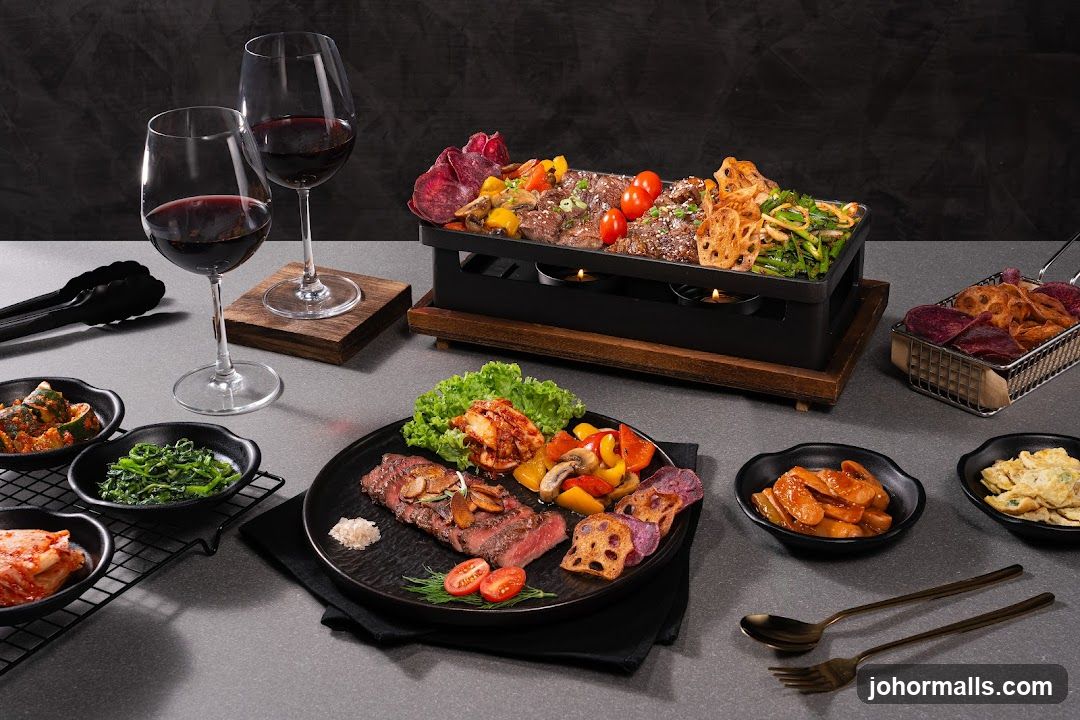 Steak Dinner with Side Dishes