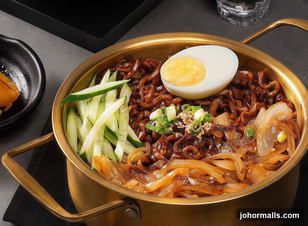 Noodles with Egg and Cucumber