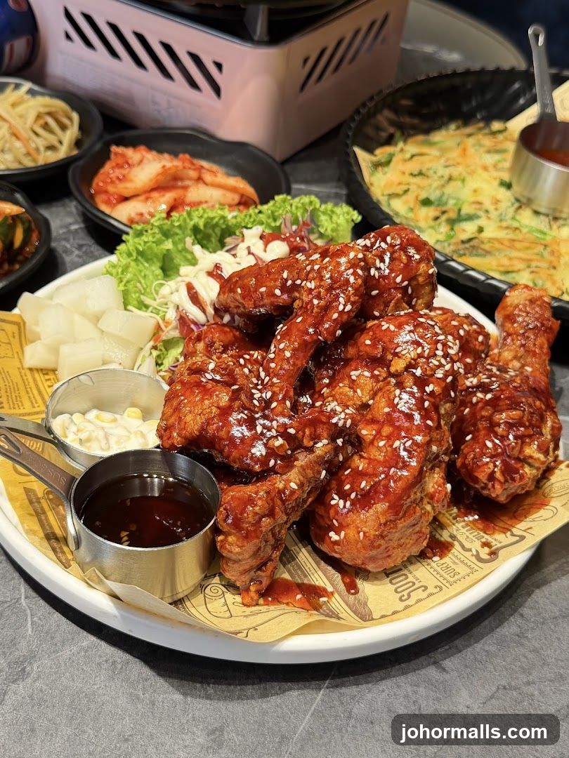Korean Fried Chicken Platter