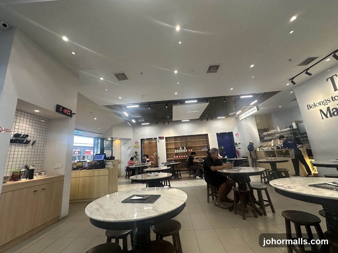 Interior of a coffee shop
