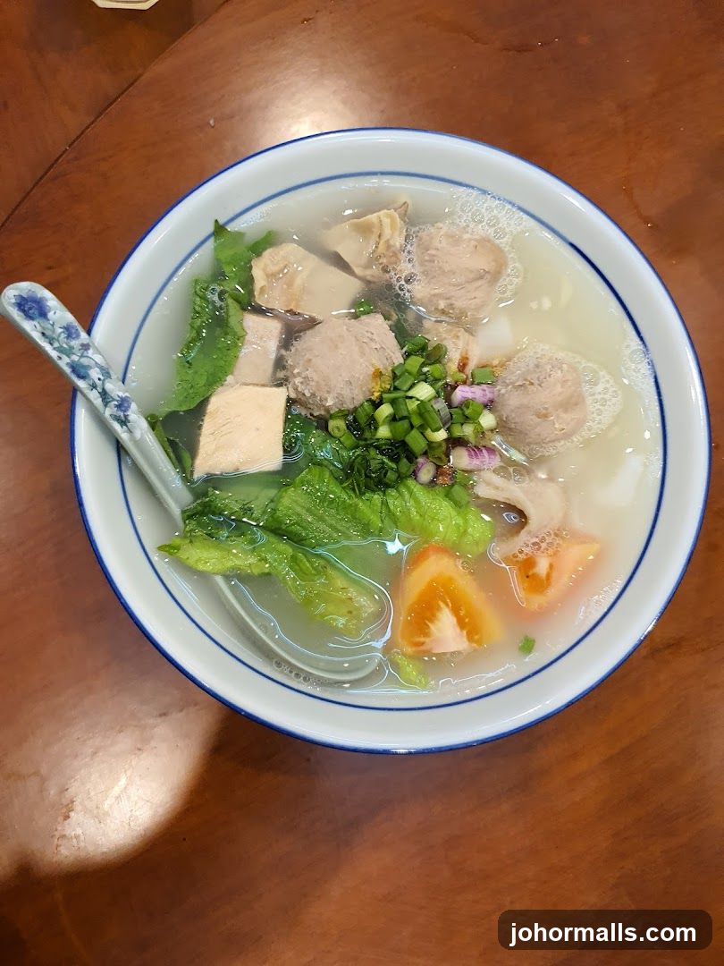 Bowl of Noodle Soup