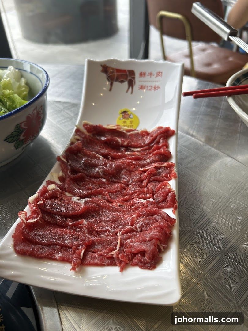 Thinly Sliced Beef