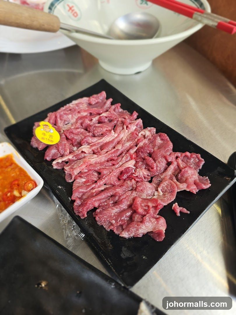 Sliced Beef Platter