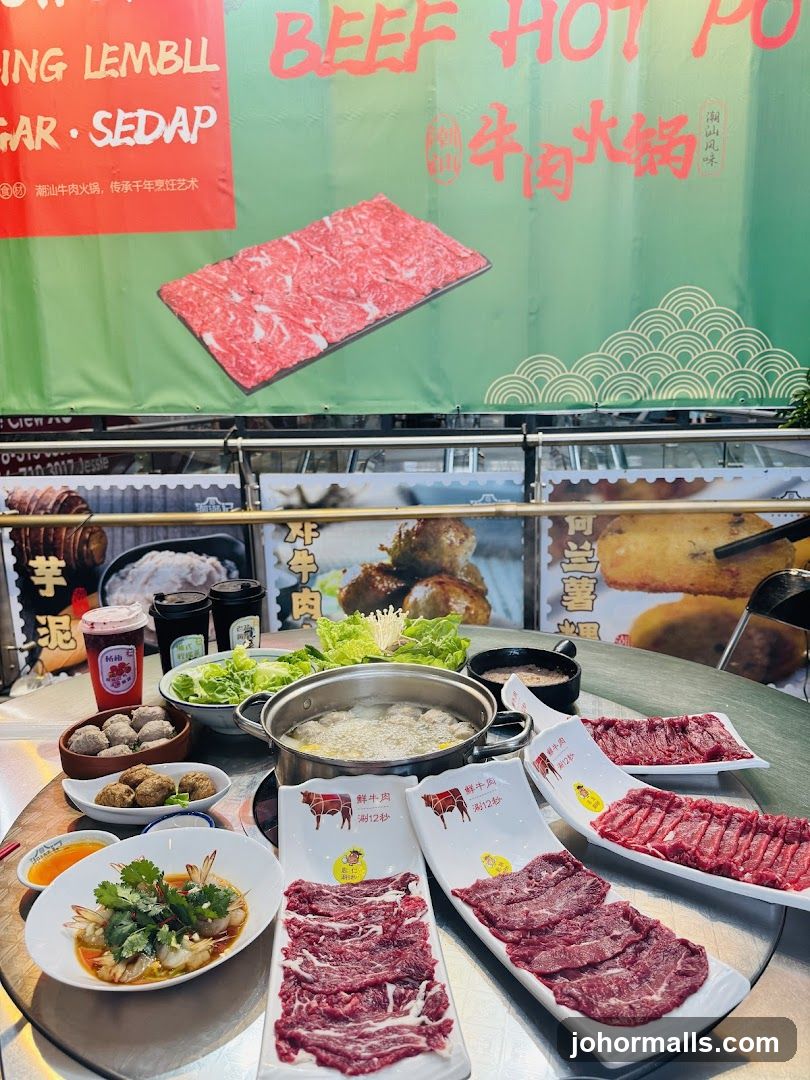 Beef Hot Pot Spread