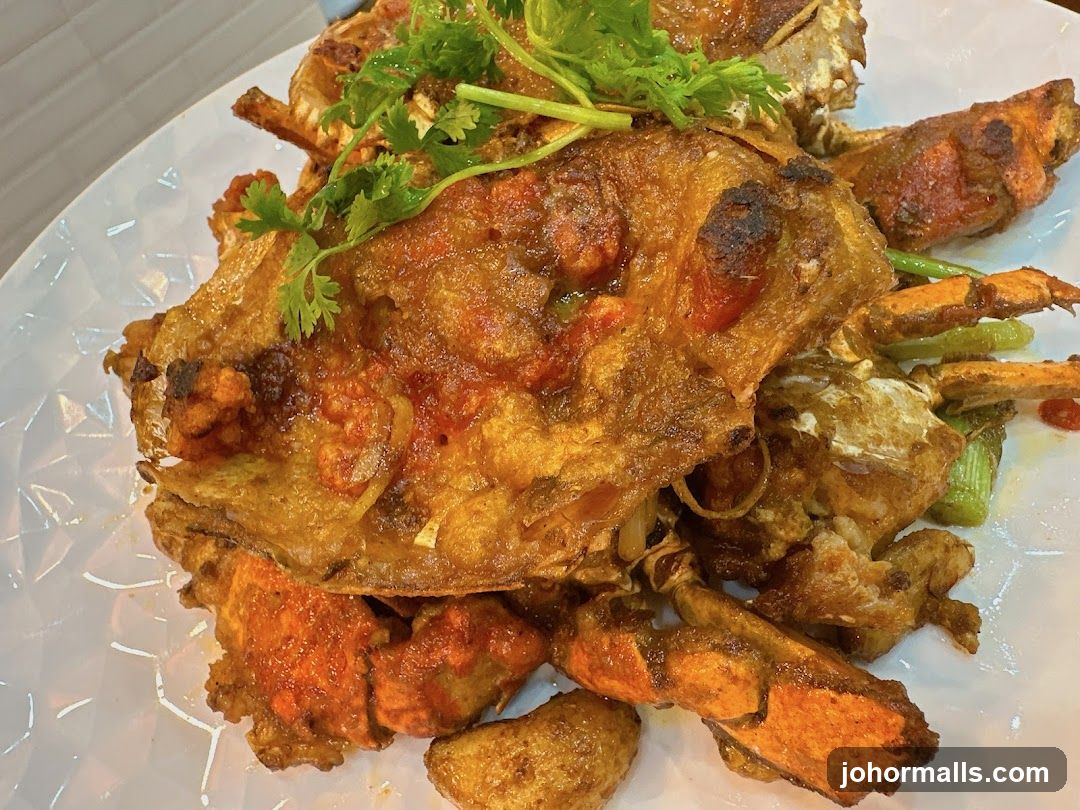Fried Crab with Sauce