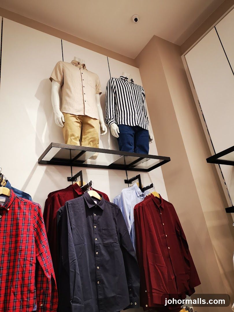 Mannequins and Shirts Display