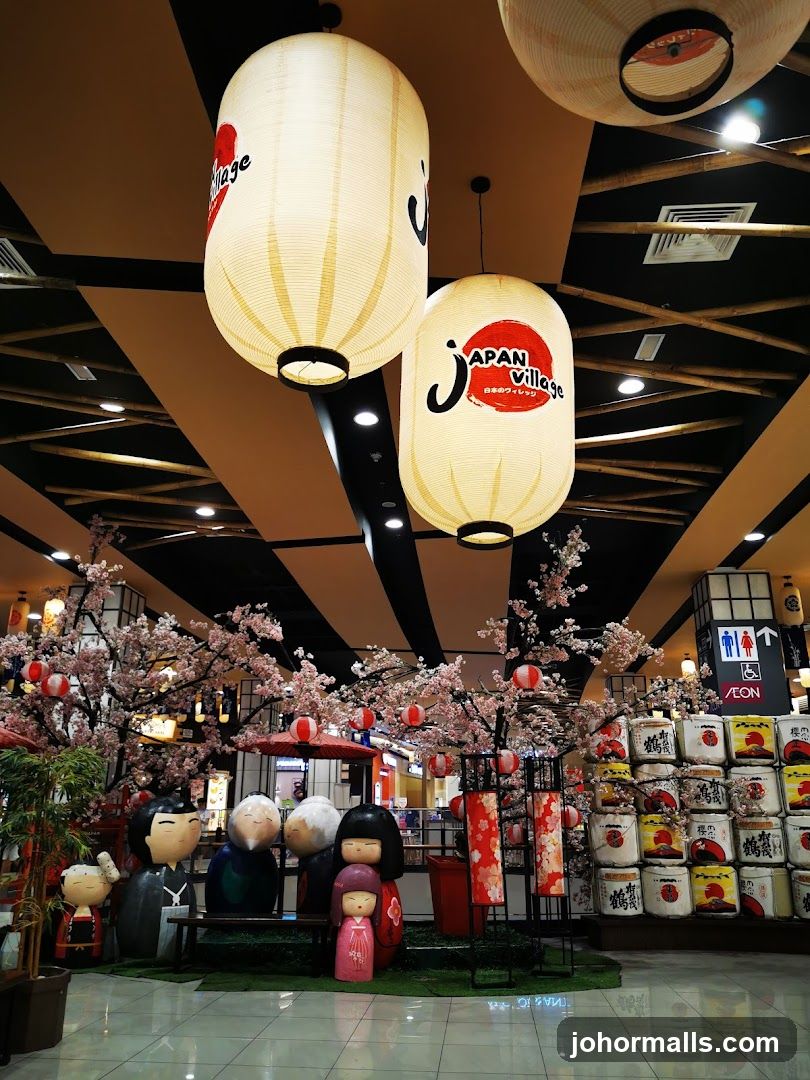 Japanese Themed Display