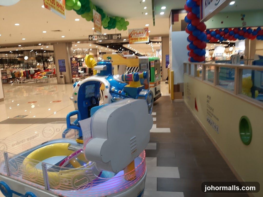 Amusement Ride in Mall
