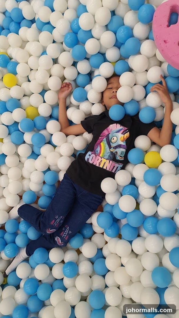 Child in Ball Pit