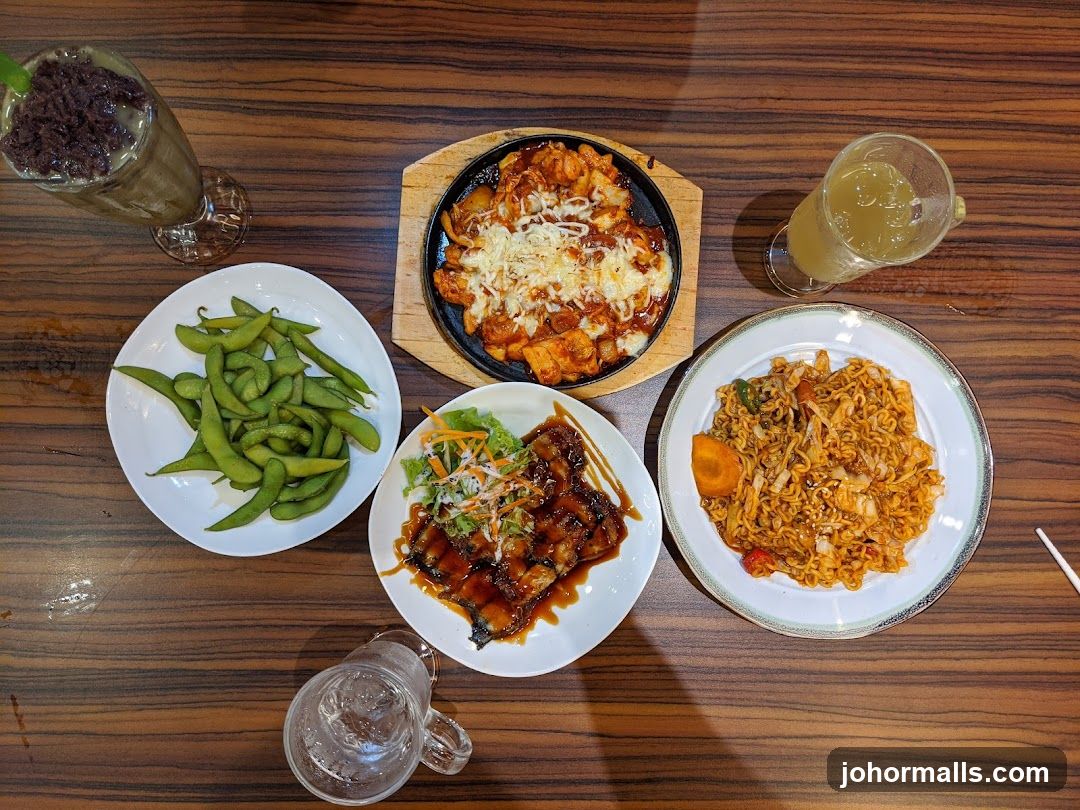 Assortment of Korean Dishes