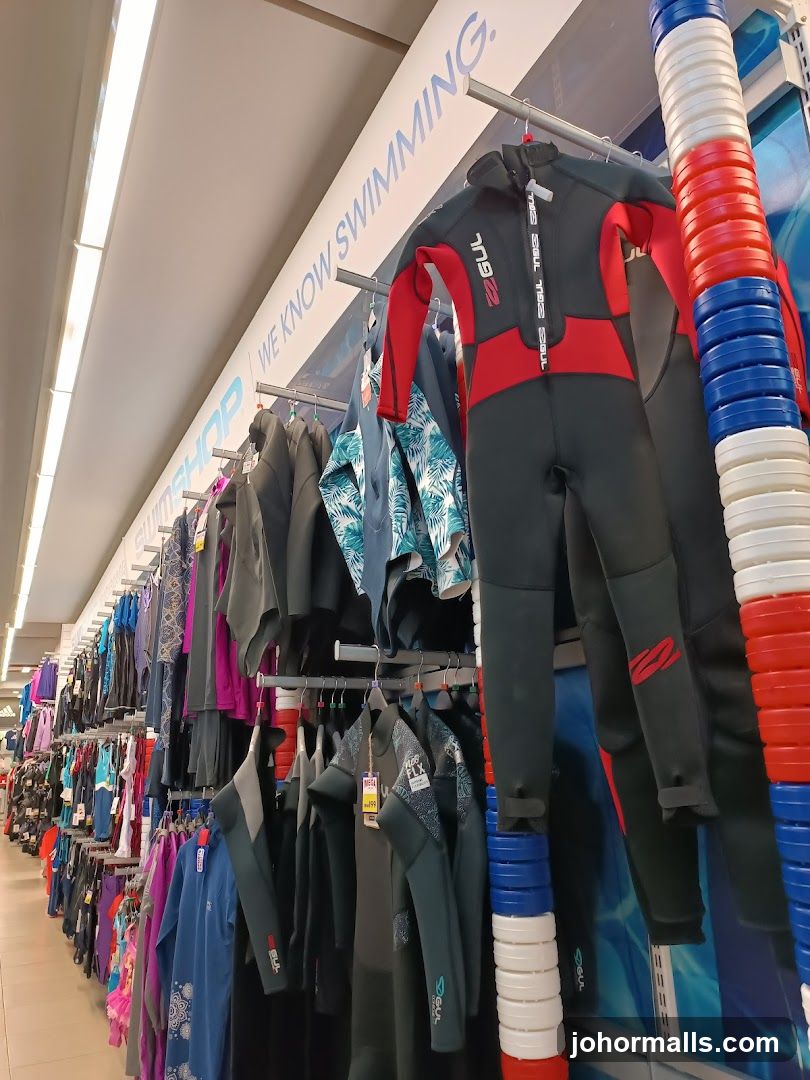 Swimwear and Wetsuits Display