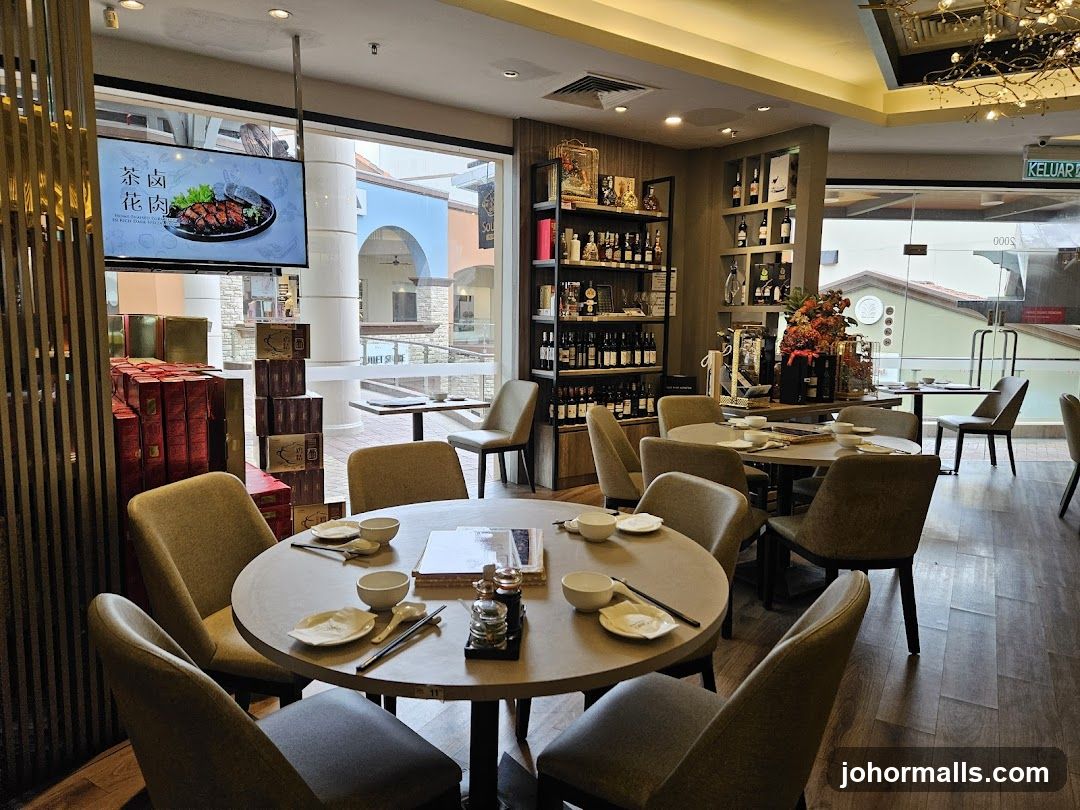Restaurant Interior with Dining Tables