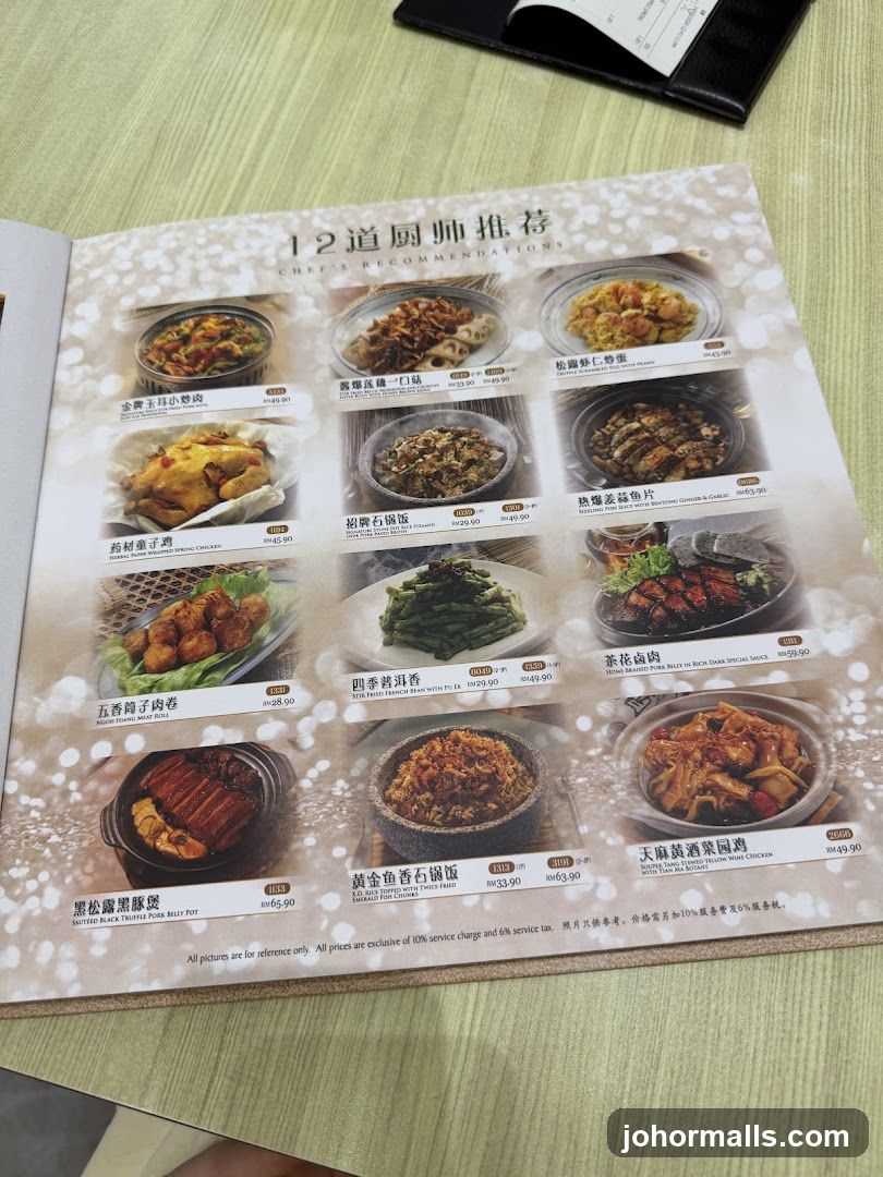 12 Chef's Recommendations